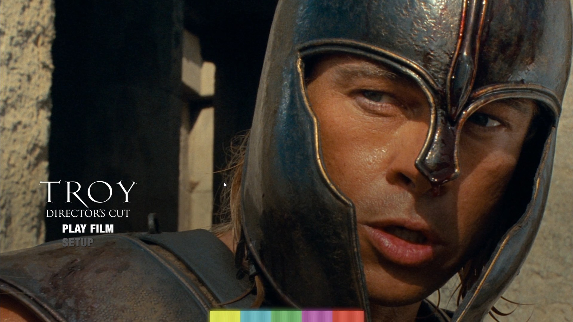 Troy director's cut 4K UHD/Blu-ray menu